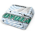 thumbnail image 2 of Loyola University Maryland Logo Fleece Blanket, Very Soft Microfiber Flannel Blanket for Couch Warm and Cozy for All Seasons, 2 of 6