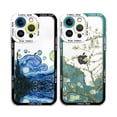 thumbnail image 3 of Fundas de teléfono transparentes con pintura al óleo de Van Gogh, carcasa transparente para Iphone 13, 12, 11 Pro Max, 7, 8 Plus, SE, 2020, X, XS, XR, 14 Pro Max, 3 of 4