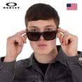 thumbnail image 6 of Oakley OO9264 Mainlink Rectangle Shaped Polarized Sunglasses for Men - Includes Official Eyewear Kit - Matte Black Frame with Prizm Black Lens, 6 of 6
