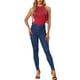 thumbnail image 2 of INSPIRAR CHIC Body de Mujer con Flecos Sin Mangas Cuello Halter Tops Bodycon S Rojo, 2 of 6