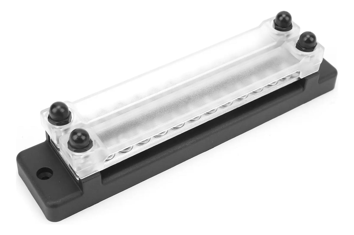 Applicable to Bus Bar 24 Terminals 150a Busbar Block, Transparent Cover