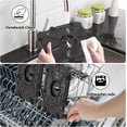 thumbnail image 3 of Ninja Air Fryer Pan Set 2 Pack Grill Rack & Tray Compatibility with Ninja SL401 Double Stack Air Fryer Non-Stick Dishwasher Safe Ninja Replacement Parts, 3 of 5