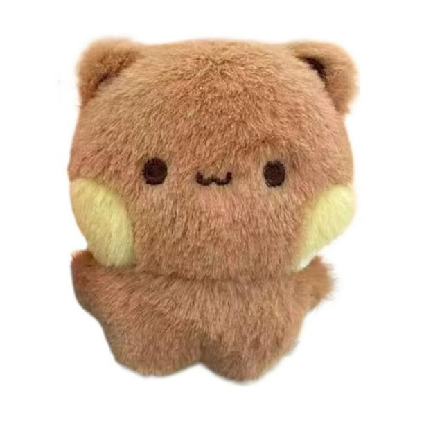 Lindo llavero de peluche de panda de dibujos animados Bubu y Dudu, 8 cm, para niños - Suave y tierno
