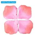 thumbnail image 3 of Uxcell Artificial Rose Petals Silk Flower Decoration Supplies for Wedding Decor, Gradient Pink 2000Pcs, 3 of 5