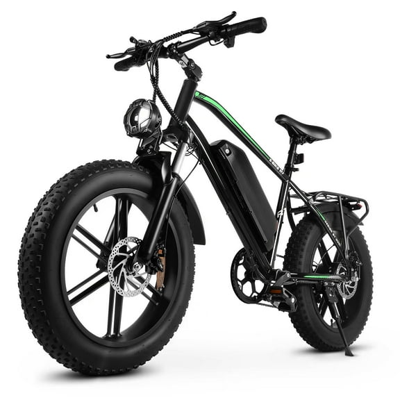 VTOKW Electric Bike for Adults, Peak 1000W Electric Bicycle, 20X4.0" Fat Tire Ebike, 25MPH Mountain Bike, 48V/13AH Battery, 38 Miles Range E Bike for Cycling, 7-Speed E-Bike, Ebike for Adults UL2849
