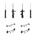 thumbnail image 1 of Transit Auto Front Rear Suspension Strut Shock & TOR sway Bar Link Kit (8Pc) for Car Kia Rondo Optima Magentis - Left Right Side (Driver Passenger) KSS-107937, 1 of 2