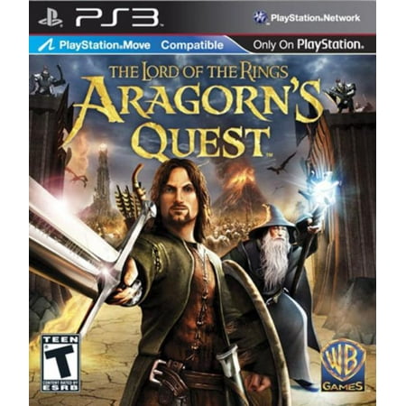 Lord Of Rings: Aragorns Quest, WHV Games, PlayStation 3, (Best Ps3 Lord Of The Rings Game)