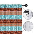 thumbnail image 4 of Blackout Kids Curtains,Boho Bohemia Geometric Line Art Childrens Insulated Curtains Set Of 2,Bedroom Essentials,Toddler Room Decor 52"x63"(132x160cm), 4 of 4