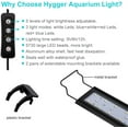 thumbnail image 2 of Hygger Colorful LED Aquarium Light Fish Tank Plant Marine Full Spectrum Lamp, 20 Watts, 2 of 8