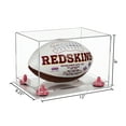 thumbnail image 2 of Clear Acrylic Football Display Case with Pink Risers and Clear Base (A004-PNR), 2 of 2