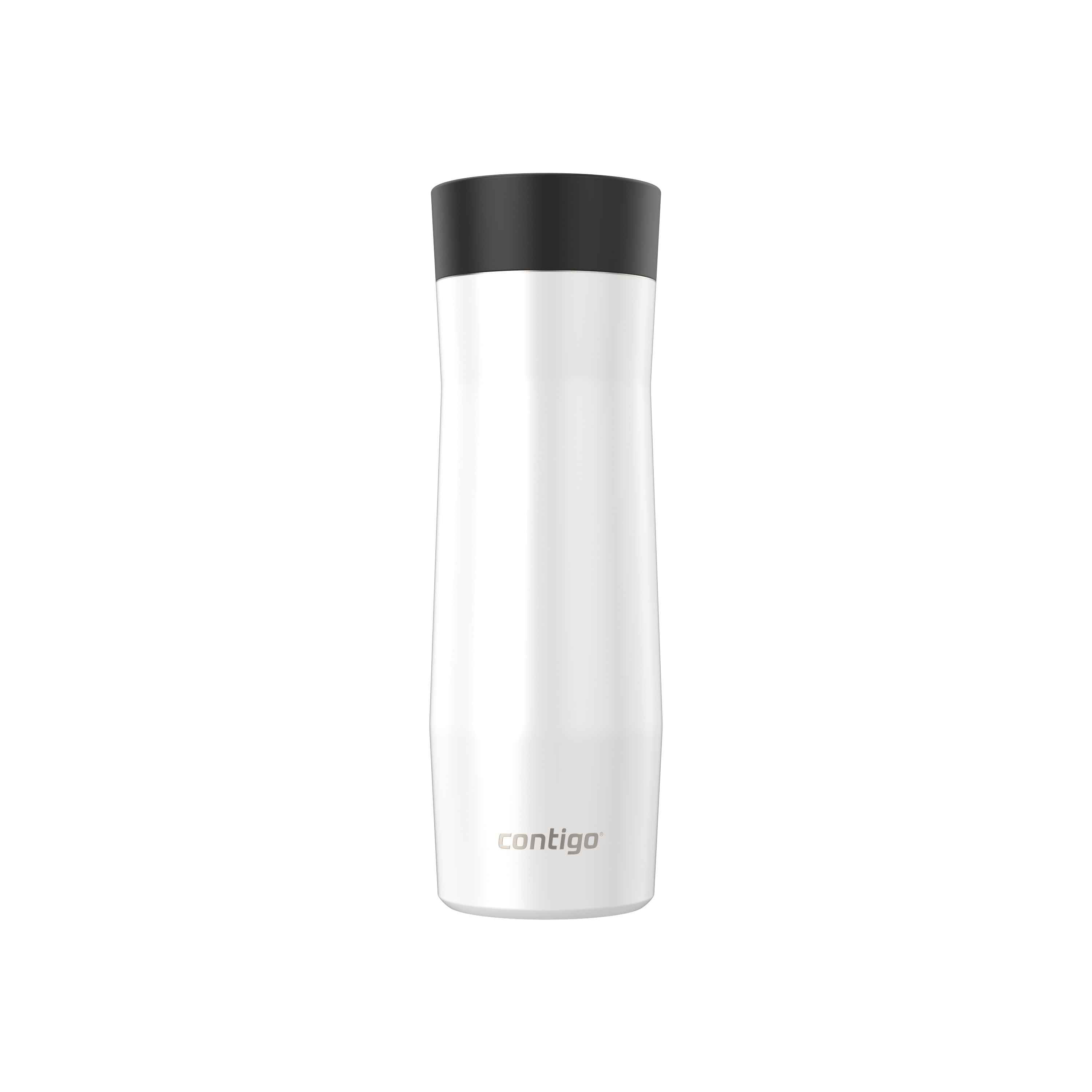 Contigo West Loop 3.0 Vacuum-Insulated Stainless Steel Travel Mug with AUTOSEAL Easy-Clean Lid, 20 oz (591 ml), Salt Frosted Pearl