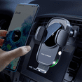 thumbnail image 2 of Cargador inalámbrico para coche de 15 W, carga rápida, soporte automático para teléfono móvil con navegación por inducción, carga inalámbrica para coche, 2 of 3