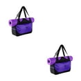 thumbnail image 2 of Destyer Yoga Mat Bag For Keeping Mat Clean And Protected Large Capacity Yoga Sport Bags purple 2Set, 2 of 6