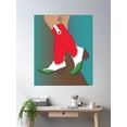 thumbnail image 2 of Paloma Poster Wall Art, Modern Wall Decor For Living Room Bedroom, 12x18 UNFRAMED, 2 of 3