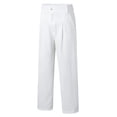 thumbnail image 7 of AWZXDE Men's All-Purpose Elastic Waist Casual Pants with Pocket Breathable Comfort Outdoor Trousers White,XXXL, 7 of 7