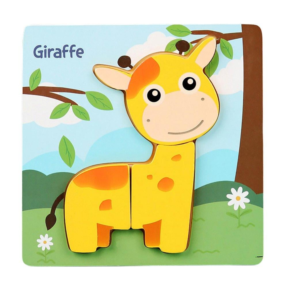 Wooden Puzzles for Kids 25, Jigsaw Puzzles for Toddlers 2 3 4 5 Years