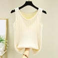 thumbnail image 4 of AherBiu Pajama Tank Tops for Women Sleeveless Comfy Undershirt Round Neck Sleepwear Camisole Tanks, 4 of 9