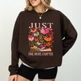 thumbnail image 2 of Just One More Chapter Books - Women's Graphic Sweatshirt, 2 of 13
