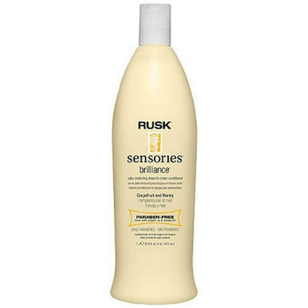 Rusk Sensories Brilliance Grapefruit And Honey Leave-In Conditioner, 33.8 Fl Oz