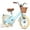 Blue, variant on Glerc Little Molly 20 inch Kids Girls Bike for 7-13 Years Old Child,gifts, Mint Green