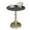 Gold A, variant on Sofa Side Table Retro Small End Tables Living Room Round Coffee Table Small Spaces, Bedside Table Corner End Table Rock Panel Bedroom Bedside Table for Balcony Patio