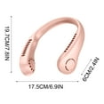 thumbnail image 3 of Up to 65% off Usb Fan Neck Portable Rechargeable Dual Effect Neck Protector Hand Free Cooler, 3 of 4