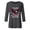 Grey, variant on Spring T Shirts for Women 250 Anniversary US 250th 3/4 Sleeve Graphic Patriotic Birthday Tops Fashion Summer Casual Tees