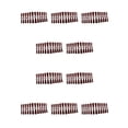 thumbnail image 3 of Minnieouse 24 piezas de uñas postizas estilo ataúd parche para uñas puntas de uñas suministros de bricolaje decoración de manicura para el salón del rojo oscuro 10piezas Minnieouse CBP449634, 3 of 5
