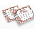 thumbnail image 2 of Inkdotpot 30BBQ Gender Neutral Baby Shower Book Request Cards Bring A Book Instead Of A Card Baby Shower Invitations Inserts Games, 2 of 6