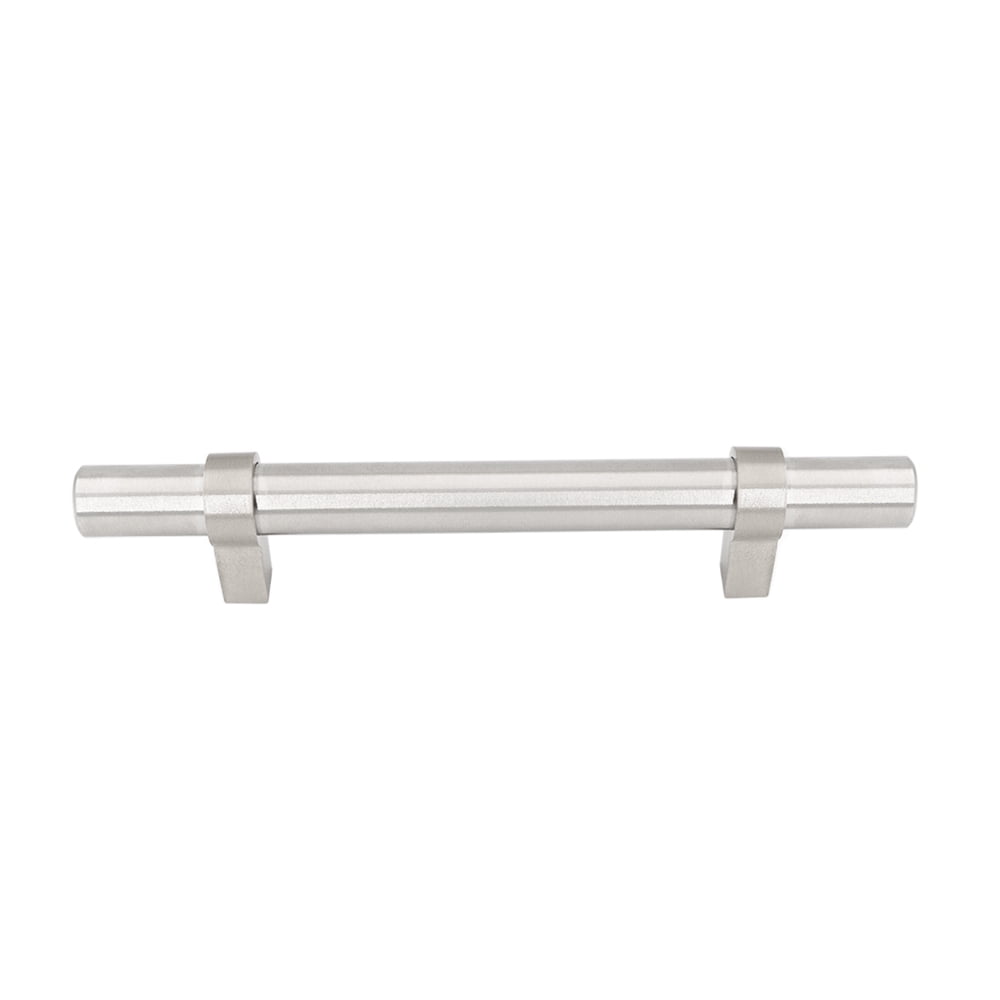 Fitviso 10 Pack 4 Inch(102mm) Hole Centers Brushed Nickel Cabinet Pulls，Stainless Steel Drawer Handles for Dresser Furniture Drawers