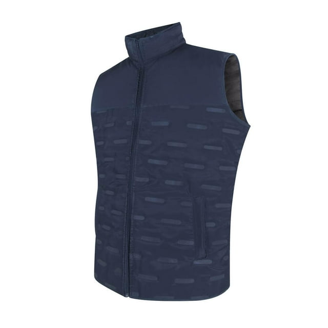 Chaleco capitonado doble bolsa interior exterior - Blix azul L