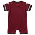 thumbnail image 2 of Newborn & Infant Colosseum Crimson Indiana Hoosiers Bumpo Football Logo Romper, 2 of 2