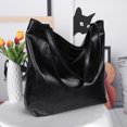 thumbnail image 4 of Doblado para La Entrega (tabletas Con Sabor) Bolso para Mujer Bolso Hombro Portátil Cuero Suave Bolso Mano Retro Cuero Pu Gran Capacidad, 4 of 9