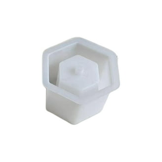 Appuivbt Silicone Flower Pot Molds - Square, Round, Octagon Shapes For Concrete, Cement, Clay Succulent Planters (Mold Only)