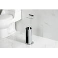thumbnail image 2 of Kingston Brass Continental Freestanding Toilet Paper Holder with Roll Storage and Phone Stand Polished Chrome, 2 of 3