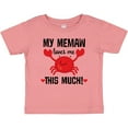 thumbnail image 3 of Inktastic Memaw Loves Me Grandson Boys or Girls Baby T-Shirt, 3 of 5