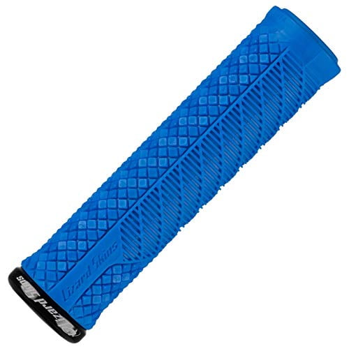 Lizard Skins Charger Evo Unisex Adult Bike Grips, Blue, One Size