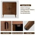 thumbnail image 4 of FOROUTIA Sideboard Cabinet with Doors and Adjustable Shelves,Accent Cabinet for Entryway, Living Room, 4 of 6
