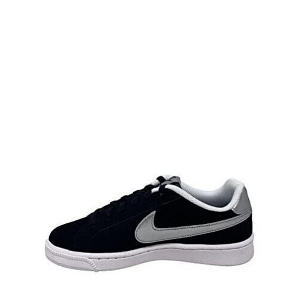Nike Court Royale 749867-001 Women's Black/White/Silver Shoes NX127 (8.5) - Walmart.com