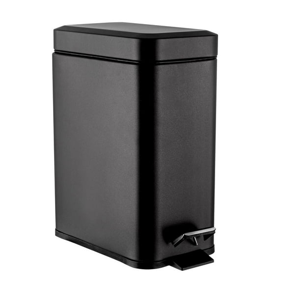 Poubelle à pédale en acier Mainstays 5L