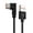 Black, variant on Nylon Braided USB C Cable - 90° Angle, 6A Fast Charging & Durable - Data Cable for Phones/Tablets