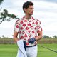 thumbnail image 3 of Balery Christmas Hat Camisa Polo de Hombre con Estampado, de Manga Corta y Tejido Medio, Camisa Tipo Golf Polo-Medium, 3 of 6