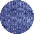 thumbnail image 1 of Ahgly Company Indoor Round Oriental Blue Industrial Area Rugs, 7' Round, 1 of 4