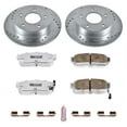 thumbnail image 3 of PowerStop Rear Z26 Street Warrior Carbon-Fiber Ceramic Brake Pad and Drilled and Slotted Rotor Kit Fits: NISSAN Select Models K3099-26, 3 of 9