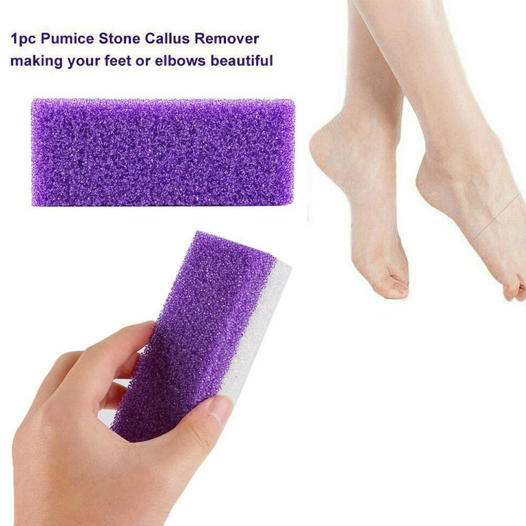 ATB 1 Pumice Stone Foot File Pedicure Callus Remover Scraper Dead Skin Scrub Brush