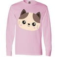 thumbnail image 3 of Inktastic Cute Cat, Little Cat, Kitten, Kitty, Cute Animal Long Sleeve T-Shirt, 3 of 5