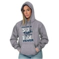thumbnail image 4 of Hunter Called in Sick Buck Fever Hoodie Sweatshirt Women Men Brisco Brands S, 4 of 6