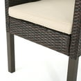 thumbnail image 4 of Noble House Alameda 9 Piece Wicker Patio Dining Set in Brown, 4 of 10