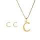 thumbnail image 1 of Xihbxyly Conjunto de Collar de Moda, Colgante con Letras En Inglés, Elegante Diseño de Aleación de Oro, Regalo para Mujer, Promoción Publicitaria, Inauguración de Casa, Cumpleaños, Pendientes Compact, 1 of 2