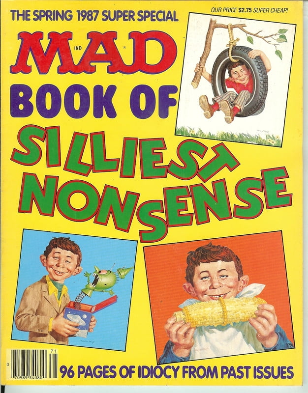 MAD Magazine Vintage Collectible HIGH GRADE Super Special Spring 1987